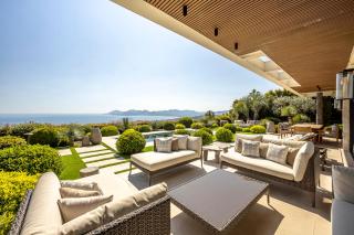 REF 2176 - Cannes -Villa panoramic sea view - 6