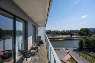 Prestiżowe Apartamenty z Widokiem na Rzekę i Parkingiem by Renters Prestige - 7