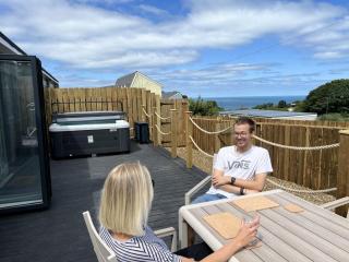 NDR Sea view Three bedroom Residence with private hot tub - Ilfracombe - 9