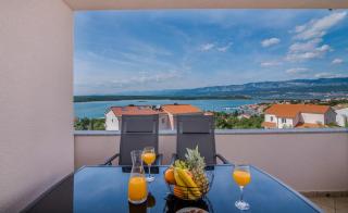 Apartment TRIES 3 with heated pool and sea view - Klimno - 9