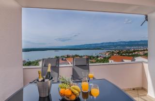 Apartment TRIES 5 with heated pool and sea view - Klimno - 7
