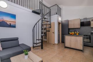 Apartment TRIES 5 with heated pool and sea view - Klimno - 1