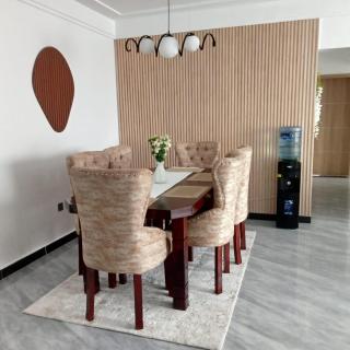 lovely fully furnished three bedroom apartment with swimming pool well equipped gym ample parking space children playing ground and amazing scenic views - Nairobi - 7