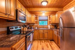 True Log Cabin With Stunning Views, Hot Tub, Sauna - 1