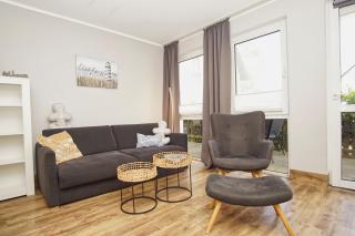 Strandhaus Mönchgut Ferienwohnung 02 mit Sauna und Schwimmbadnutzung im AHOI Sellin - Lobbe - 7