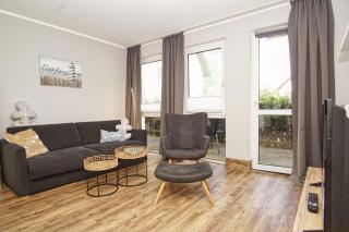 Strandhaus Mönchgut Ferienwohnung 02 mit Sauna und Schwimmbadnutzung im AHOI Sellin - Lobbe - 5