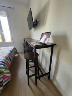 Studio Jozy I confort et jardin en ville 4pers I Futuroscope - 5