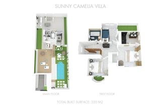 VACATION MARBELLA I Sunny Camelia Villa Heated pool, Recently Renovated, Best Residential Neighborhood in Benalmadena, Short walk to the beach, Cinema Room - 1