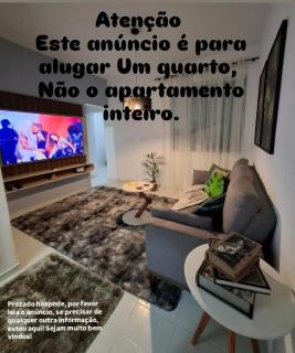 Quarto Mobiliado em lindo ap compartilhado - 8