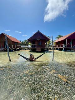 Cabin over the sea on Guarsidub Island - Panama-Stadt - 0