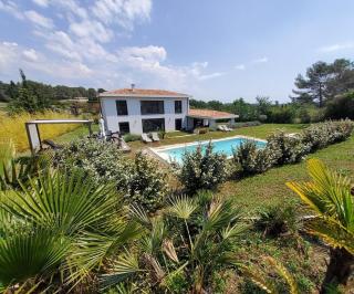 Contemporary air-conditioned villa near Cannes 10 people with swiming pool and big garden - Mouans-Sartoux - 0