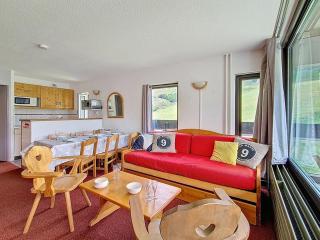 Appartement rénové, accès direct aux pistes, balcon, 2 pièces, 6 pers, Croisette Les Belleville - FR-1-344-936 - 1