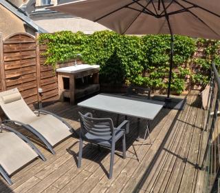 Duplex en hyper centre de Beaugency avec terrasse privée - Beaugency - 0