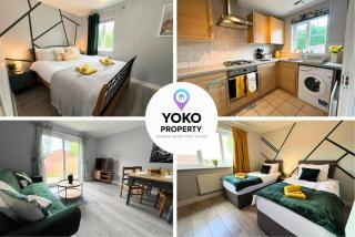 Welcoming House - Walking distance to Town Centre - Sleeps 5 - Free Parking, Self-Check-In, Fast WiFi and Smart TV by Yoko Property - Rugby - 0