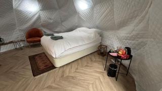 Geodesic Dome with garden view, outdoor hot bath & AC - Nimega - 9