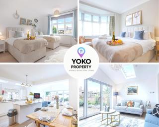Beautiful House - Sleeps 8 - Close to City Centre with Free Parking, Fast Wifi and Smart TV with Virgin TV and Netflix by Yoko Property - Northampton - 0