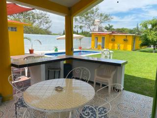 Preciosa "Casa San Miguel" a 15 min de Cuautla en Morelos Alberca privada wifi proyector,asador y más - Tlayecac - 5