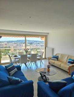 Blue Case - Top Floor, Sea View, Pool, Tennis - Antibes - 3