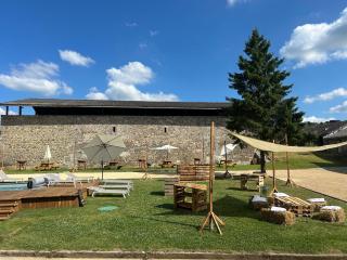 Ferme Rustique, Piscine, BBQ privé et Guinguette d'été - Wierde - 9