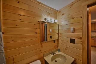 NEW ! Lake front Lookout Log Cabin! Private Lake ! - White Haven - 2