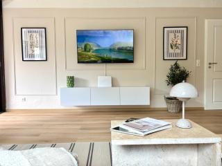 HyggeLiving - DELUXE - 90qm - Balkon - Gartenblick - 55 Zoll TV - Boxspringbetten - Hunde - Kinder - Fahrradkeller - Bad Harzburg - 0