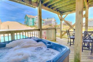 7076 JMJ Seascape Oceanfront Pool Hot Tub - Nags Head - 6