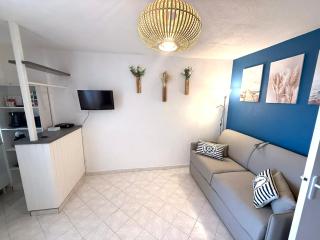 Studio LGM tout confort avec terrasse & parking, Plage à pied - 8