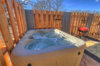 Texas Sawmill Cabin w/Hot-tub, Pet-Friendly, Minutes to Downtown! - Fredericksburg - 1