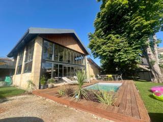 Character villa with pool - Izon - 6