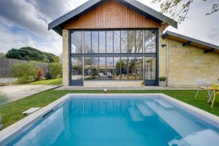 Character villa with pool - Izon - 5