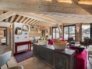 Superbe penthouse face aux pistes, 5 chambres avec salle de bain, cheminée, jusqu'à 10 personnes - FR-1-844-8 - Val dʼIsère - 0