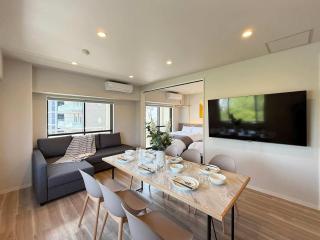 Grandeur - Family-Sized Apt Near Peace Park with River View - Kami-nagarekawachō - 9