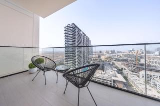 StayShort - Vibrant 1-Bedroom in JVC Sleeps 4 with balcony - 6