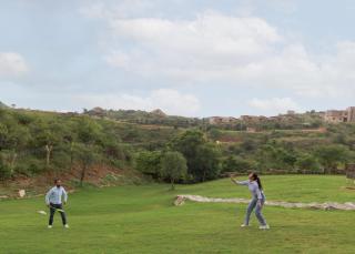 SaffronStays Aurum Villa, Moringa Valley - 3BR hilltop villa with Aravalli views, bonfire & trails near Lake Pichola - 1