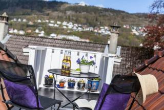 Lovely penthouse with private outdoor terrace - Bergen - 3