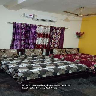 Arundekar Home Stay In 3 Minutes Walk Beach AC Room - 8