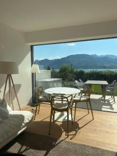 Traumsee Lodge am Traunsee in Gmunden mit 180 Grad See- und Traunsteinblick - Gmunden - 0