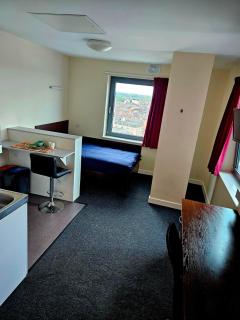 Student Only, Delux Studio at St George's Tower - Leicester - 9