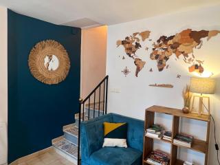 Maison de village rénovée , proche rivière, 3 ch 85 m2 - 9