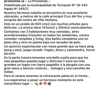 Cabaña La Prometida - Villa Ventana - 9