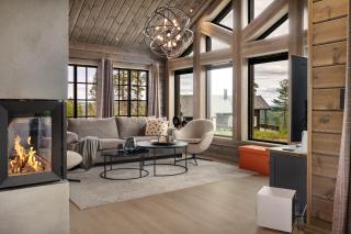 Luxury Ski chalet in the Norwegian mountains - Hovi - 9