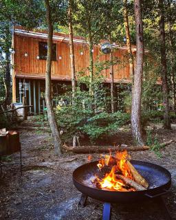 Evergreen cabin, Unique shipping container home in private woods - Chiddingly - 1