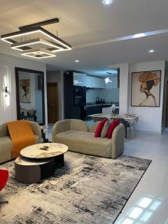 Nse luxury apartments two bedroom apartment, with swimming pool, elevator, ps5, citiy view - Lekki - 9