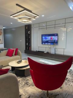 Nse luxury apartments two bedroom apartment, with swimming pool, elevator, ps5, citiy view - Lekki - 1