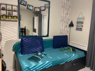 Au calme, 100m plage Écluse, balcon, box garage, Wifi - 9