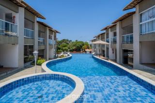 Apt equipado em cond. c/ piscina- Imbassaí ITFA039 - 0