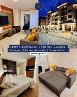 Apto de luxo com lareira em Canela SelfChekIn - Canela - 0