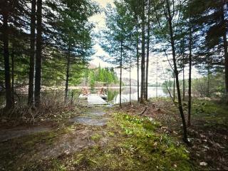 Lakefront luxury Private dock hot tub Boating 300mbps unlimited Wifi - Saint Adolphe D'Howard - 1
