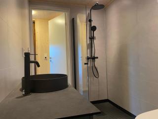 Architect designed sleeping box in barn - - 1