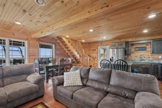 Rivers Ledge Cabin with breathtaking views hot tub & indoor pool - Bryant - 3